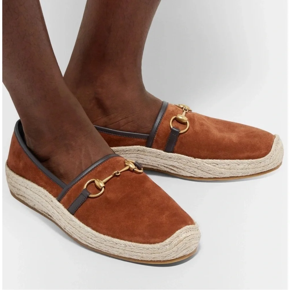 GUCCI Matador Horsebit Espadrilles